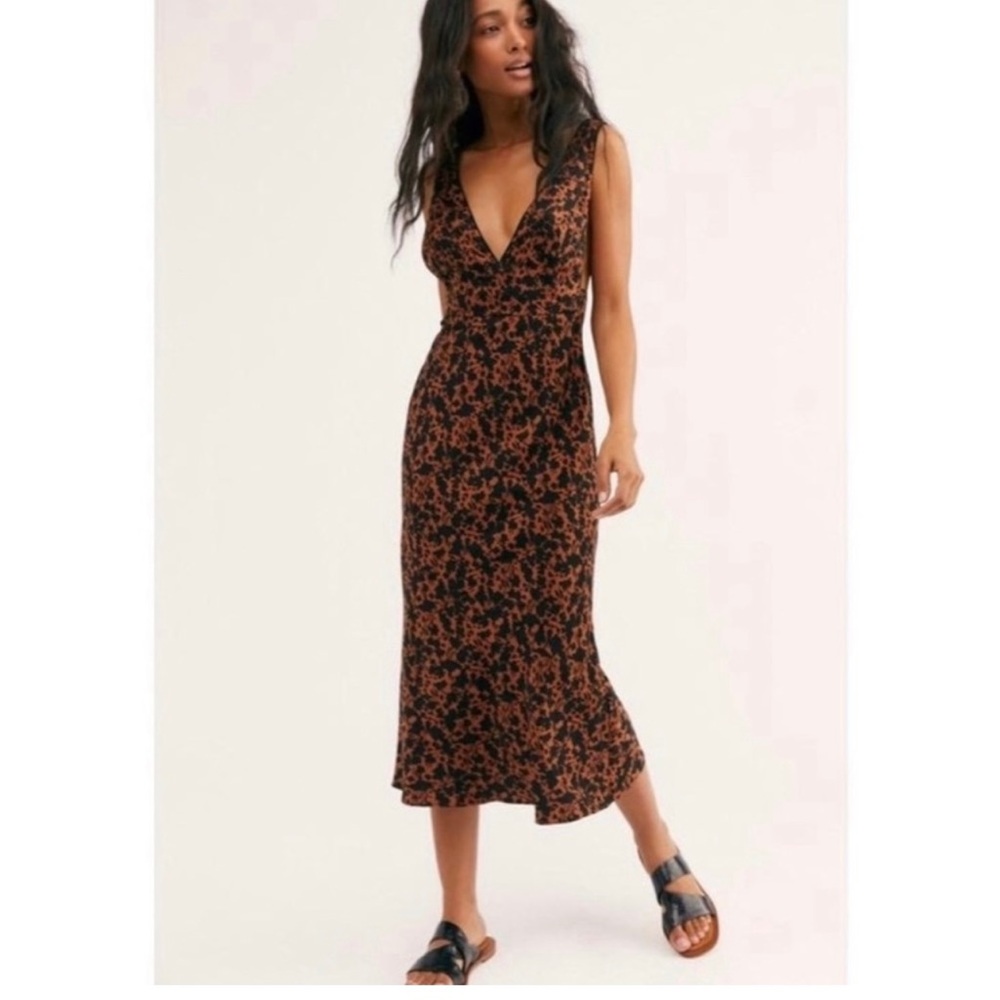 Free people oh la la midi dress